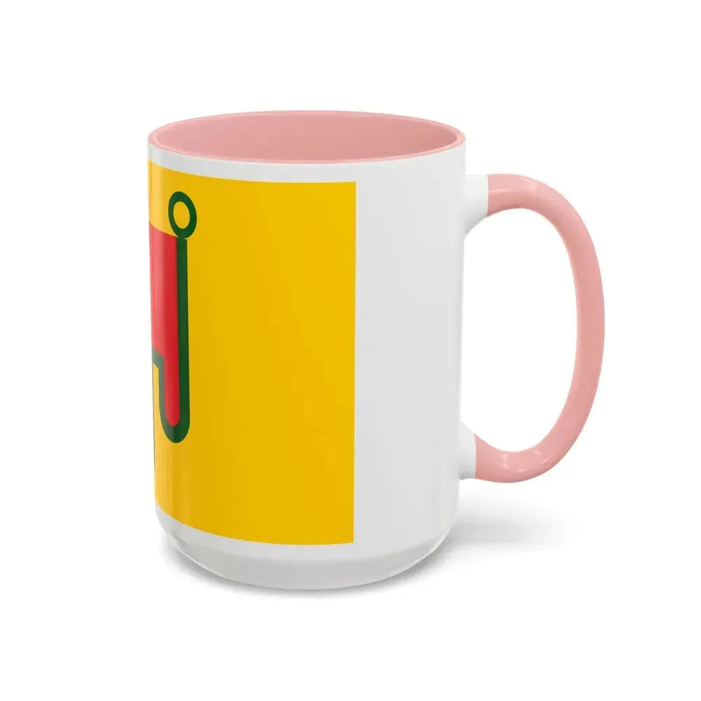 Flag of Auvergne France - Accent Coffee Mug - Go Mug Yourself
