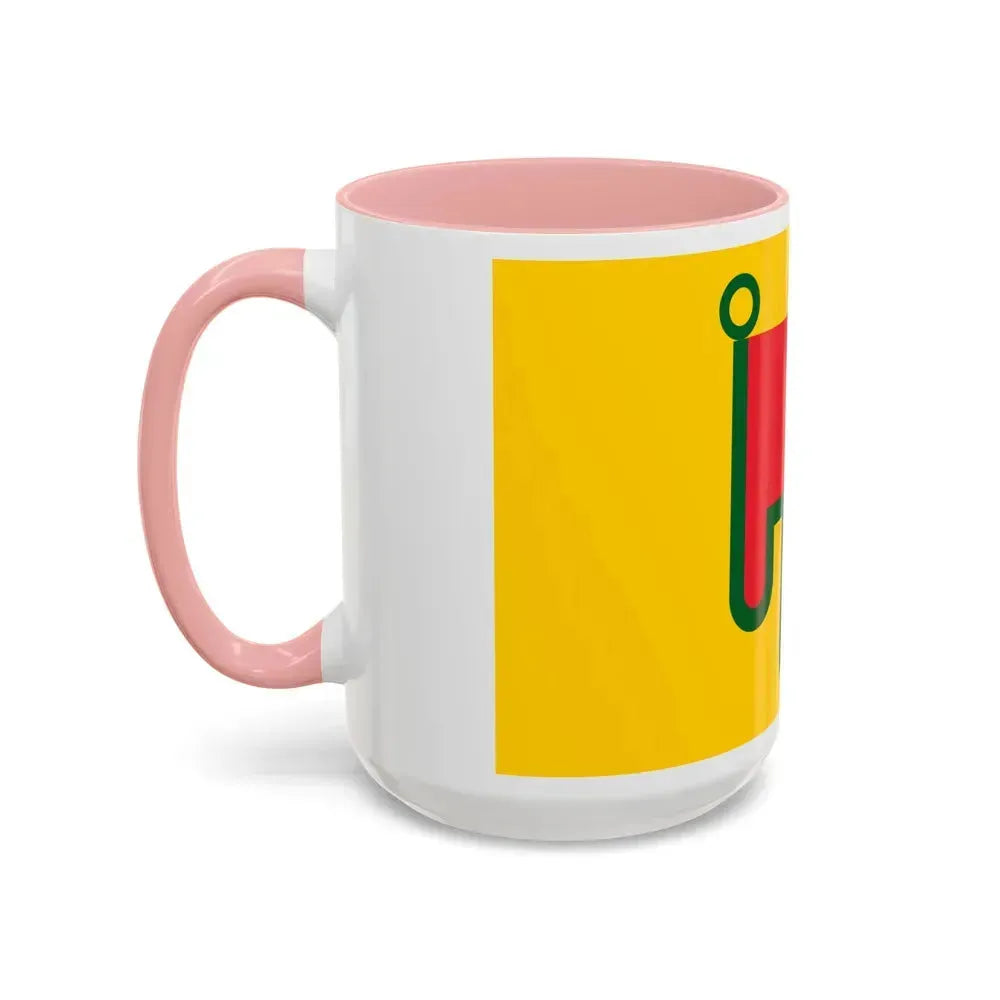 Flag of Auvergne France - Accent Coffee Mug - Go Mug Yourself