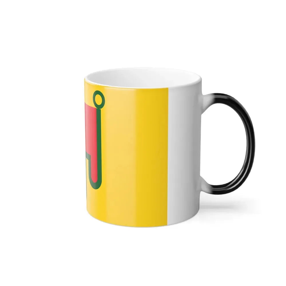 Flag of Auvergne France - Color Changing Coffee Mug - Go Mug Yourself