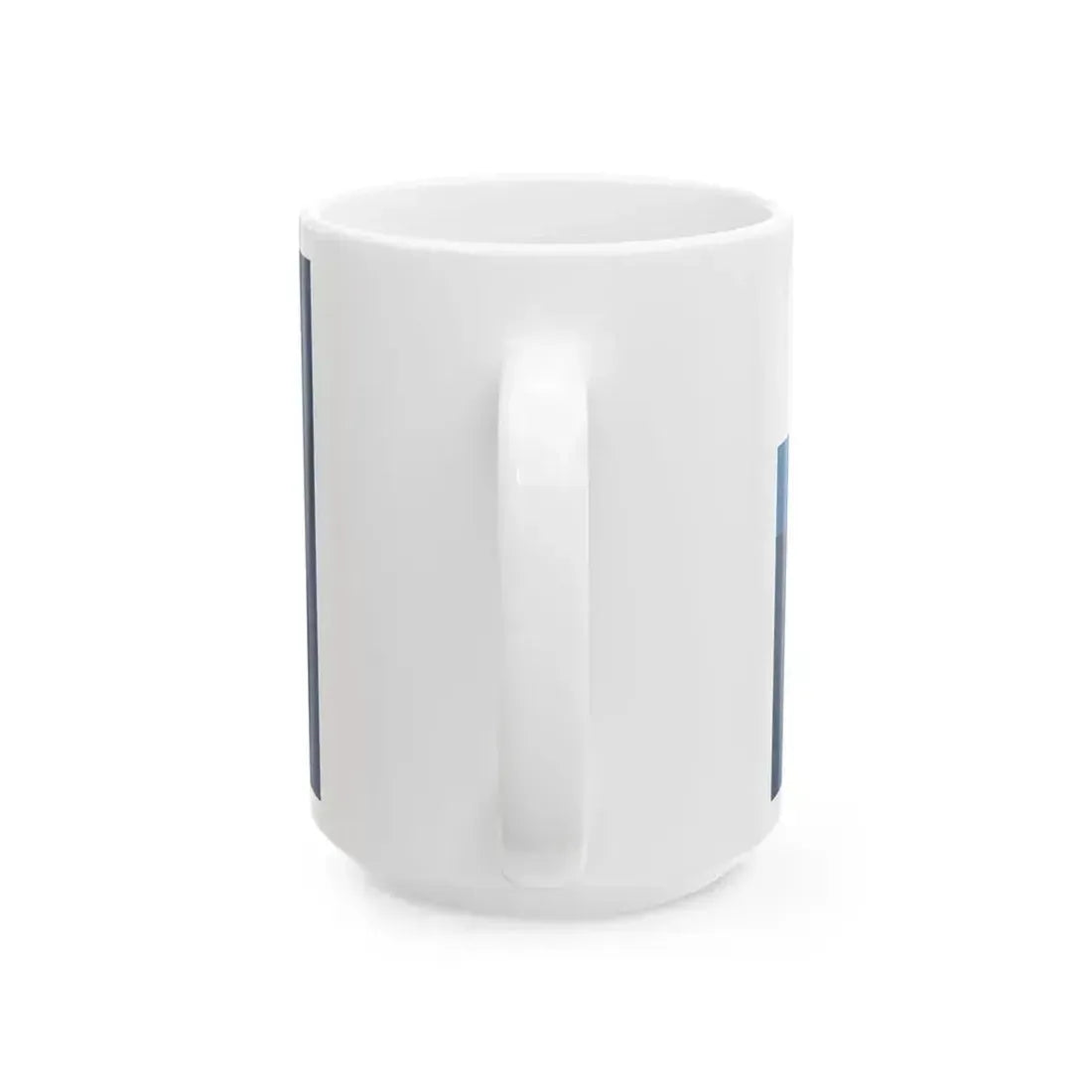Flag of auxiliary ships of the Naval Force of Romania 1954-1965 (Oman) White Coffee Mug - Go Mug Yourself