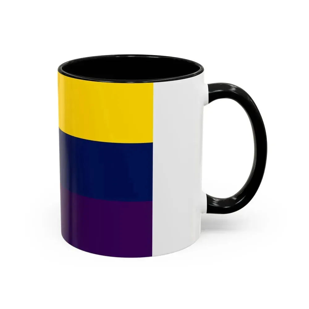 Flag of Avellino Italy - Accent Coffee Mug - Go Mug Yourself