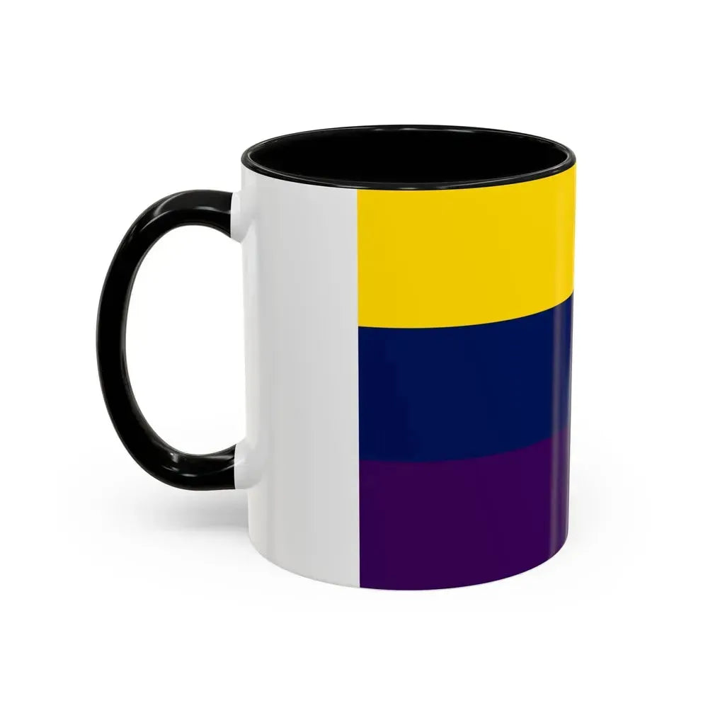 Flag of Avellino Italy - Accent Coffee Mug - Go Mug Yourself