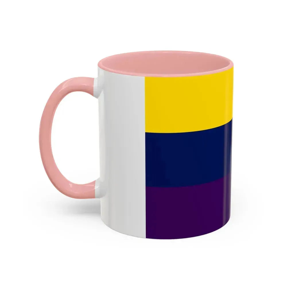 Flag of Avellino Italy - Accent Coffee Mug - Go Mug Yourself