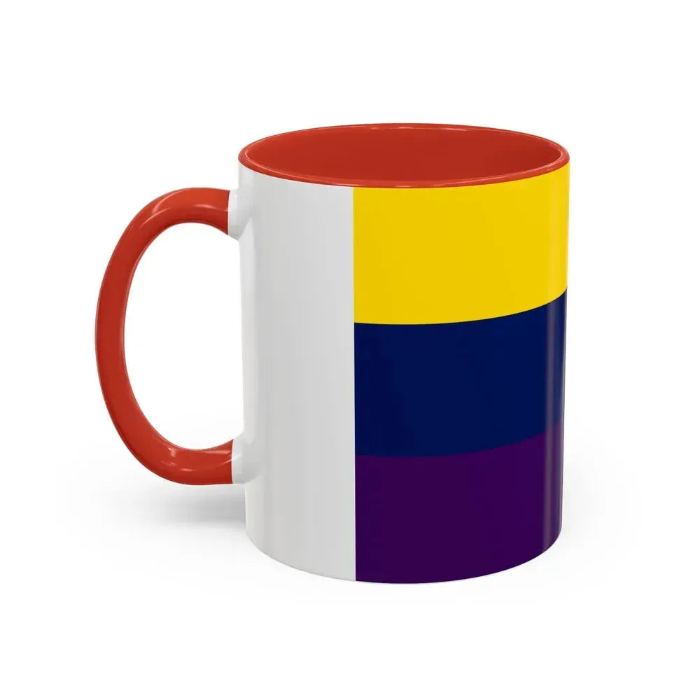 Flag of Avellino Italy - Accent Coffee Mug - Go Mug Yourself