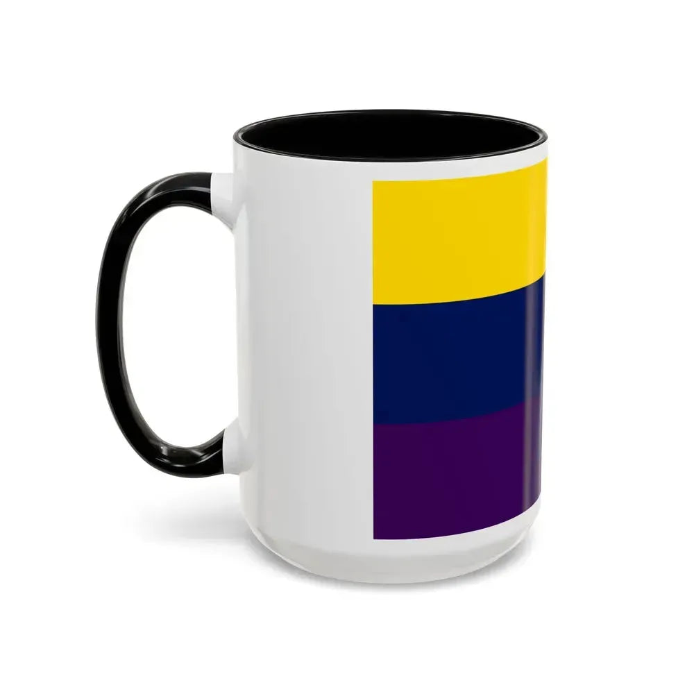 Flag of Avellino Italy - Accent Coffee Mug - Go Mug Yourself