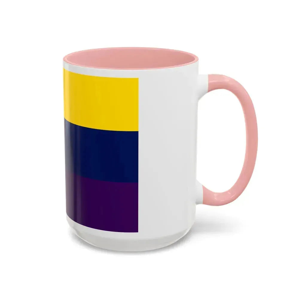 Flag of Avellino Italy - Accent Coffee Mug - Go Mug Yourself