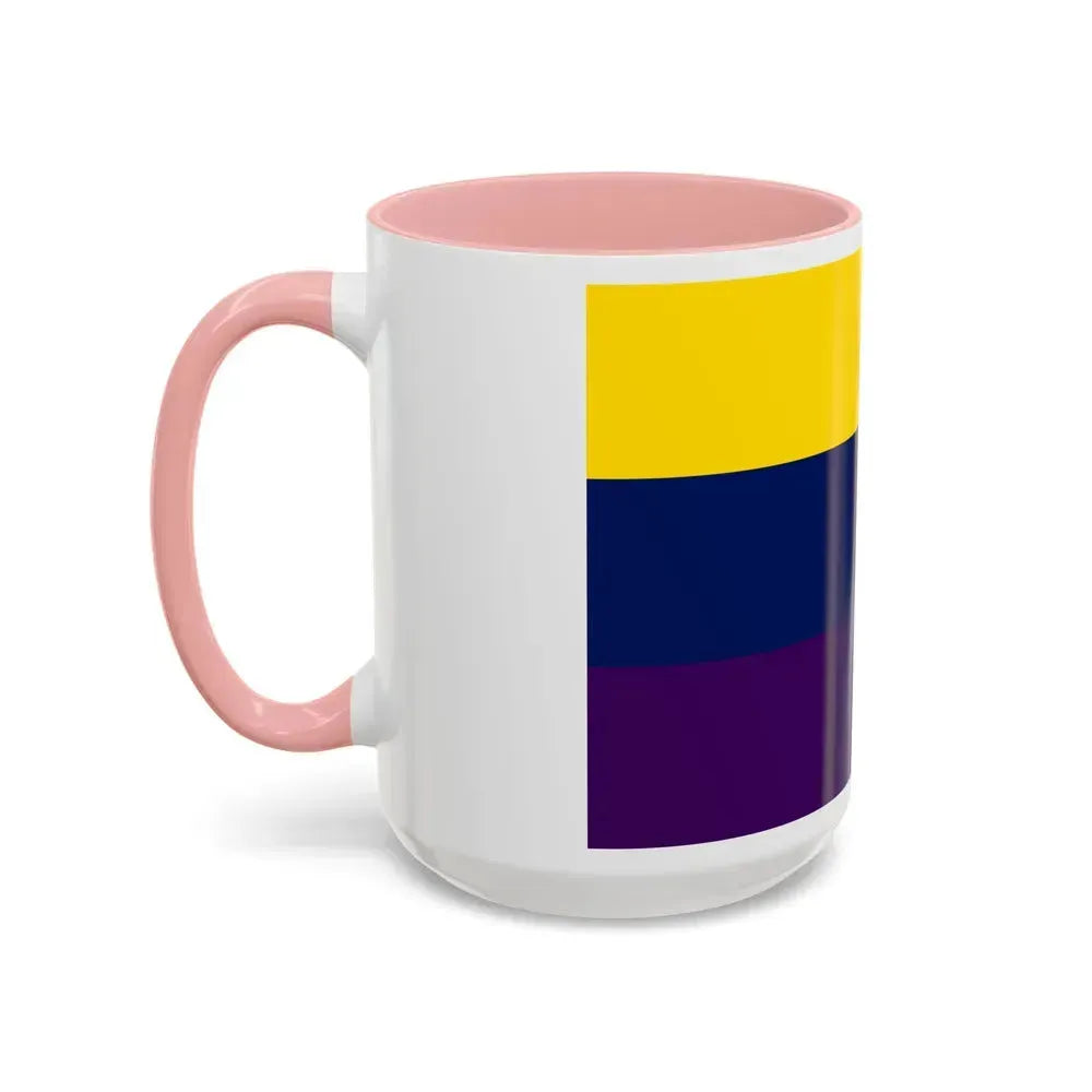 Flag of Avellino Italy - Accent Coffee Mug - Go Mug Yourself