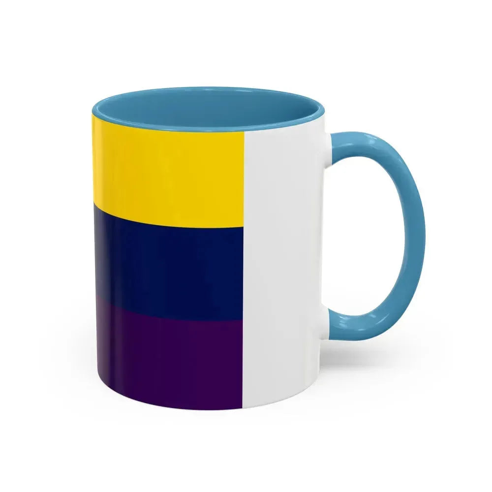 Flag of Avellino Italy - Accent Coffee Mug - Go Mug Yourself