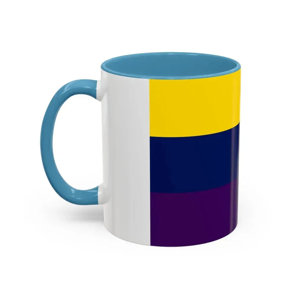 Flag of Avellino Italy - Accent Coffee Mug - Go Mug Yourself