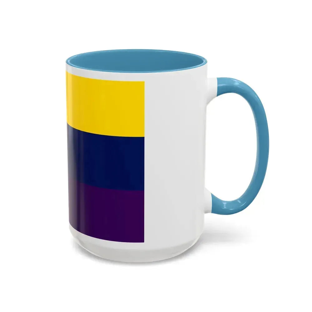 Flag of Avellino Italy - Accent Coffee Mug - Go Mug Yourself