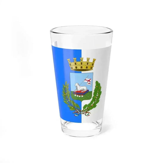 Flag of Avellino (Italy) Pint Glass 16oz 16oz - Go Mug Yourself
