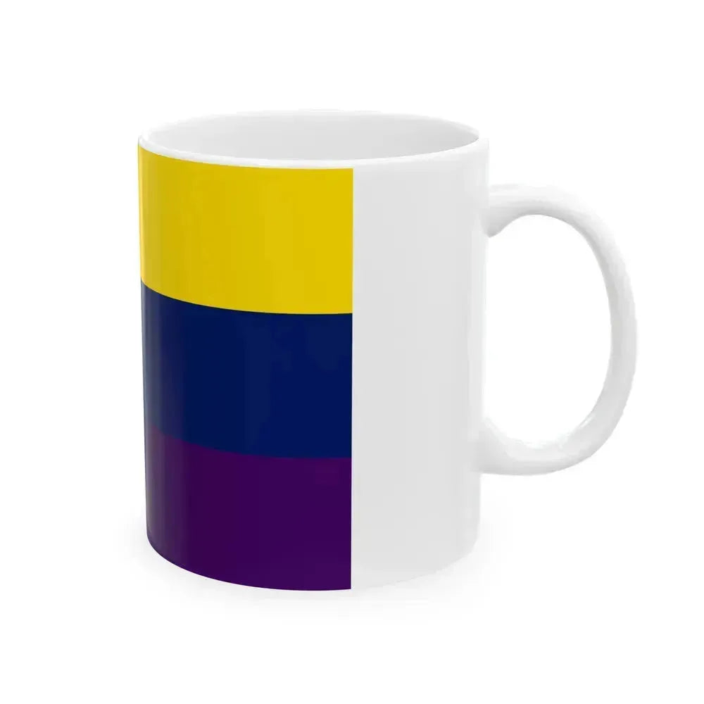 Flag of Avellino Italy - White Coffee Mug - Go Mug Yourself