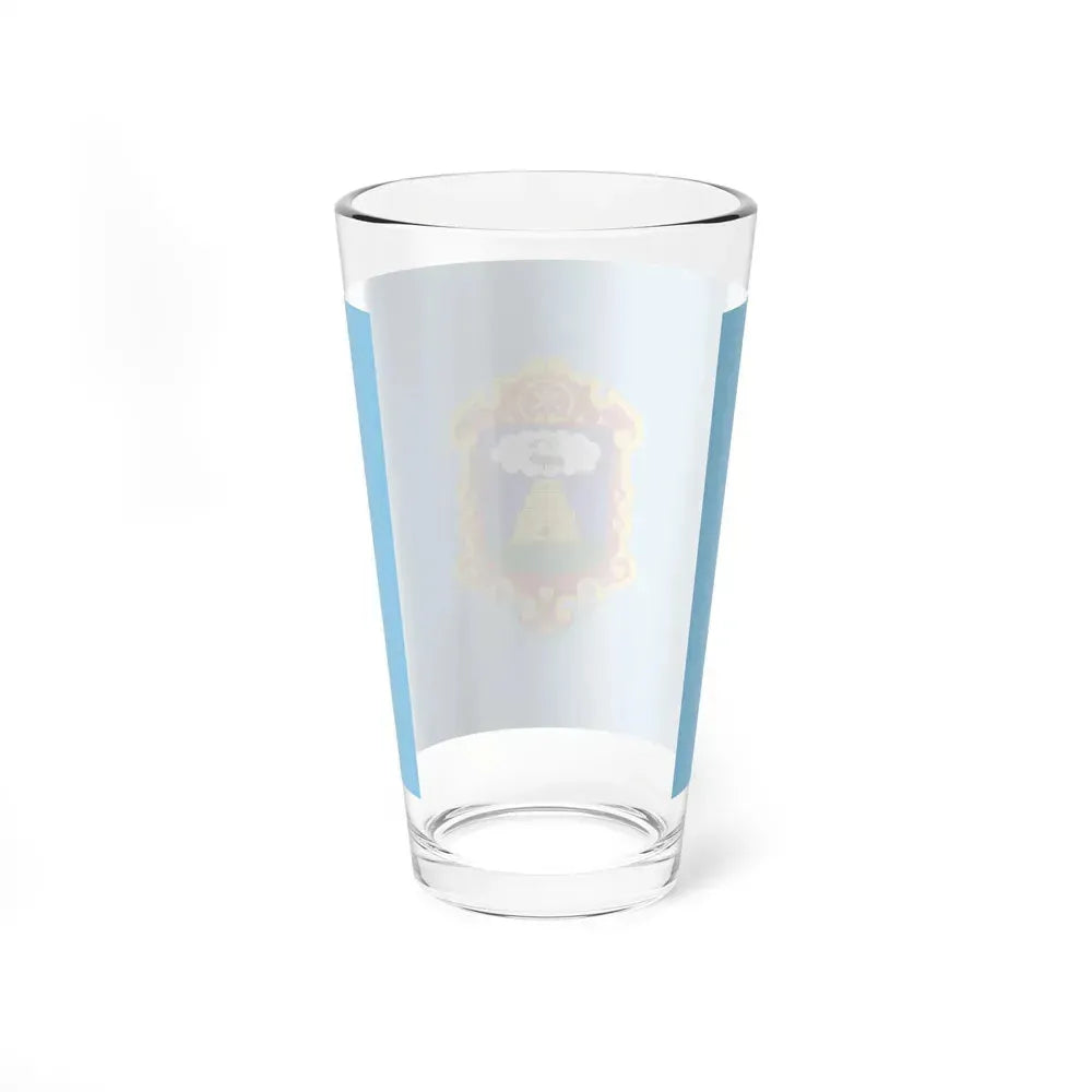 Flag of Ayacucho capital of the Ayacucho Region Peru - Pint Glass 16oz - Go Mug Yourself