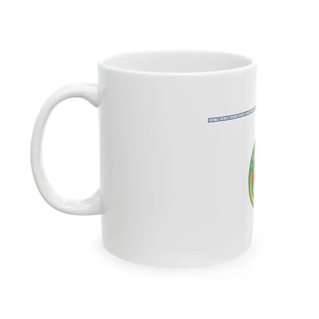 Flag of Ayeyarwady Region 2010-2021 (Myanmar) White Coffee Mug - Go Mug Yourself