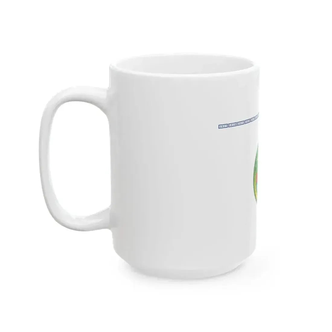 Flag of Ayeyarwady Region 2010-2021 (Myanmar) White Coffee Mug - Go Mug Yourself