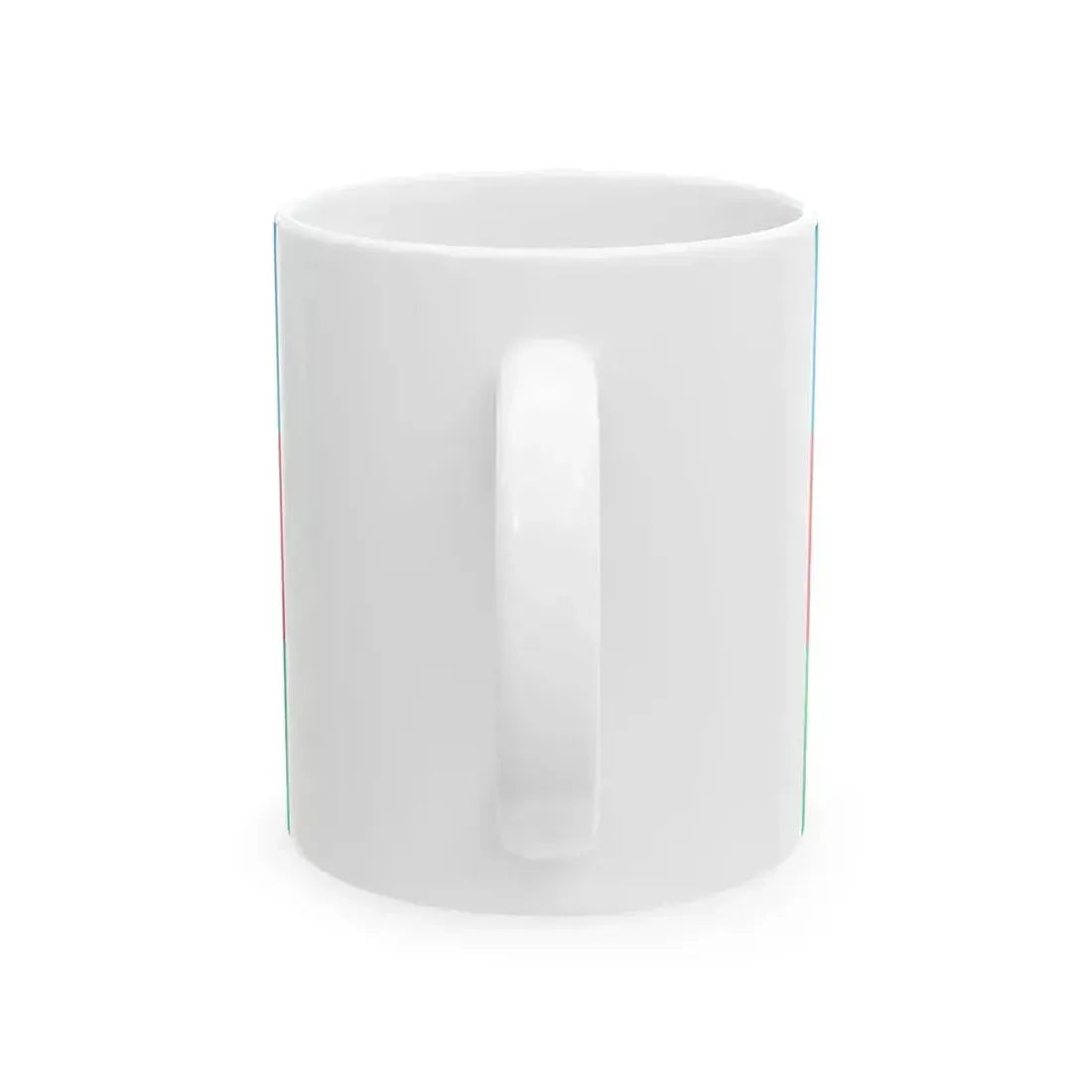 Flag of Azerbaijan 1918 variant (Azerbaijan) White Coffee Mug - Go Mug Yourself