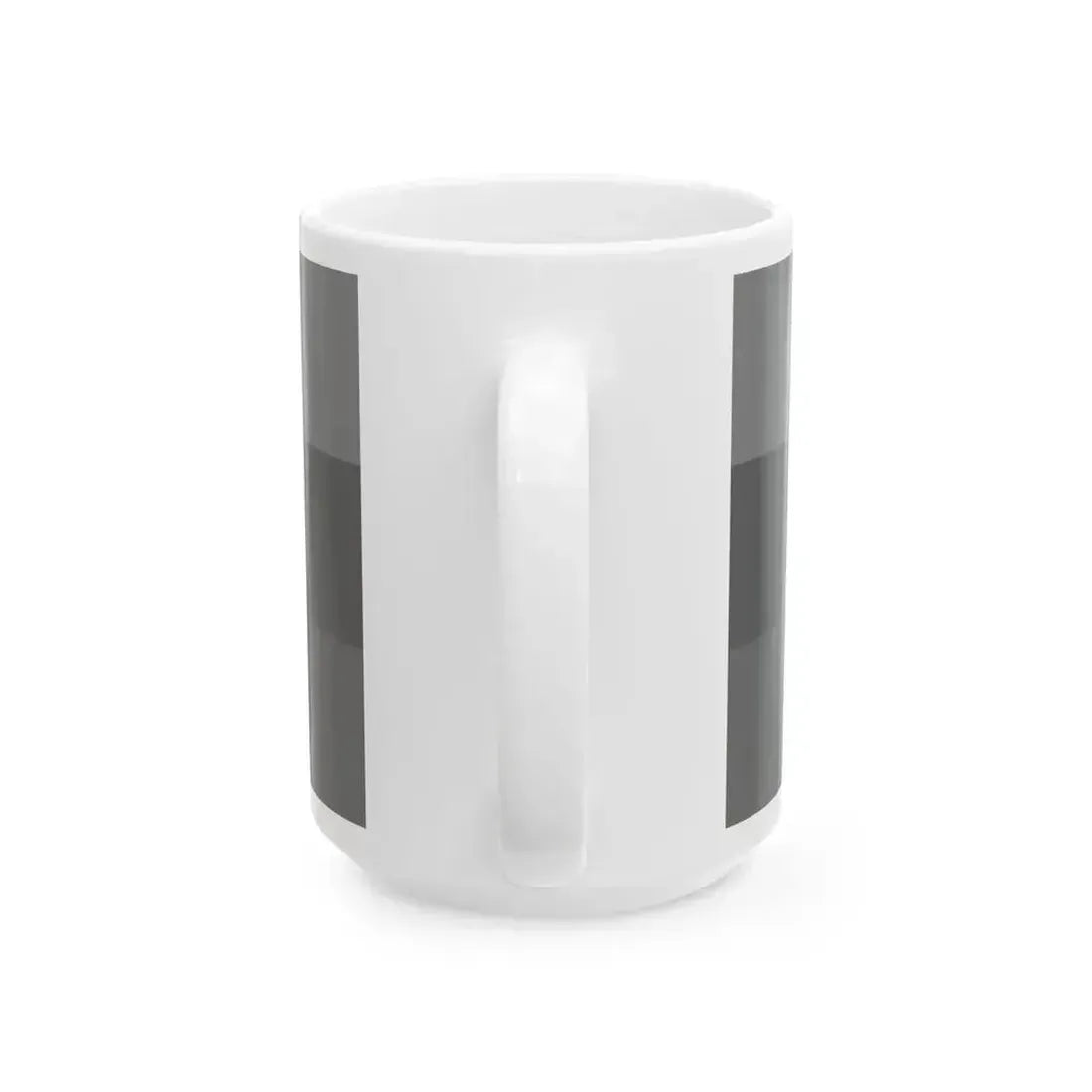 Flag of Azerbaijan black and white (Azerbaijan) White Coffee Mug - Go Mug Yourself