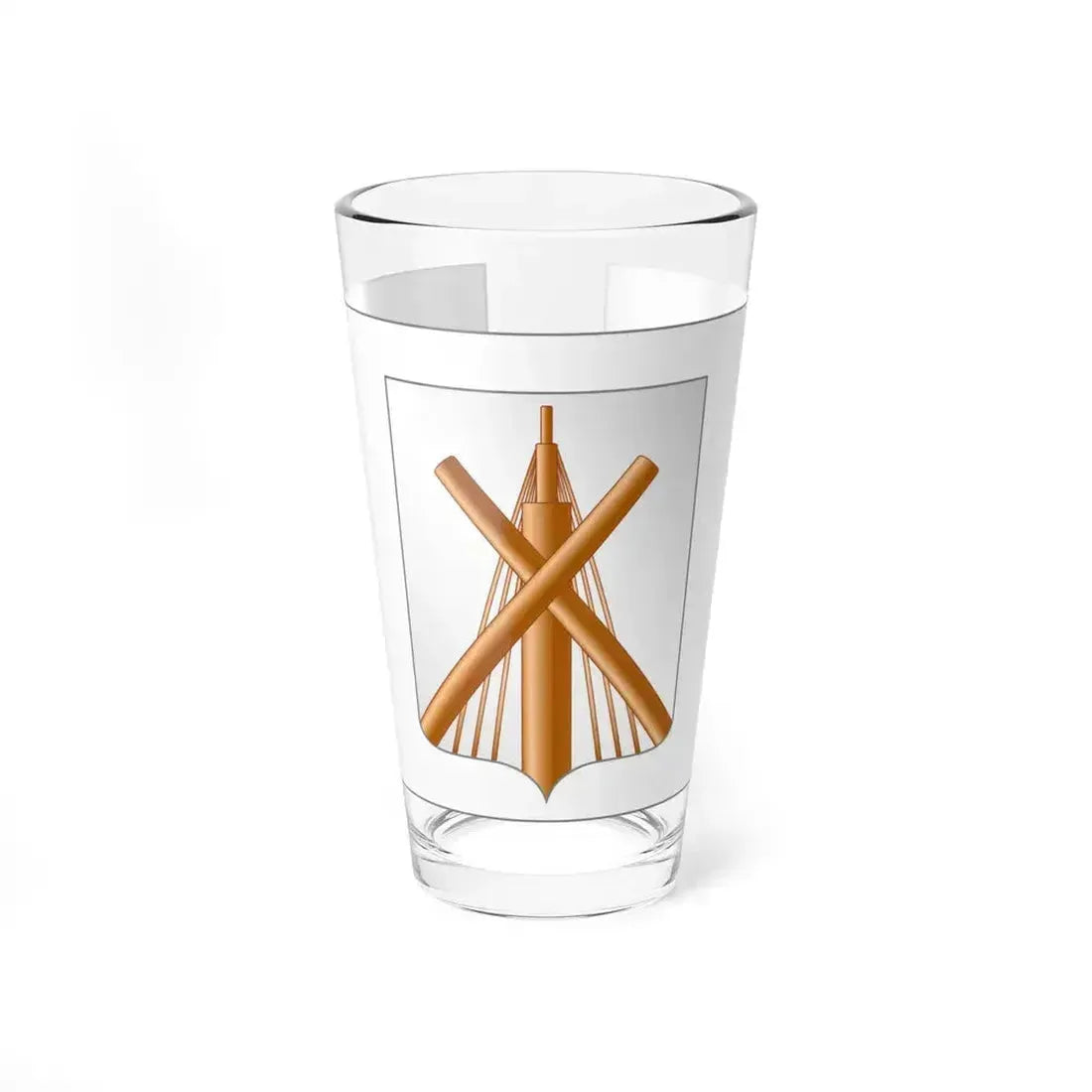 Flag of Babrujsk Bobruysk Russia - Pint Glass 16oz 16oz - Go Mug Yourself