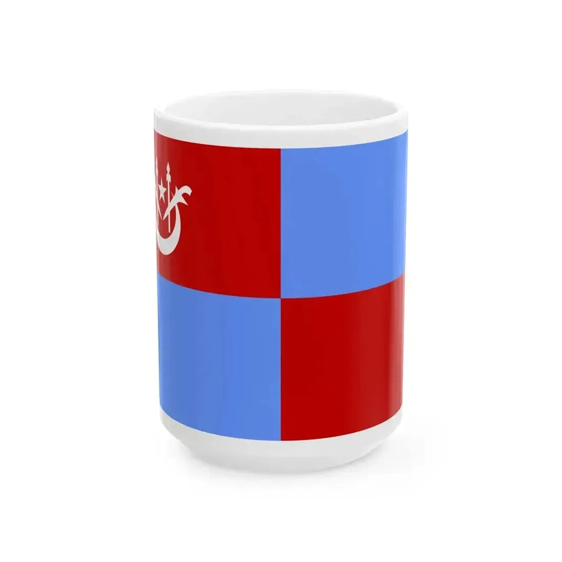 Flag of Bachok Kelantan (Malaysia) White Coffee Mug 15oz - Go Mug Yourself