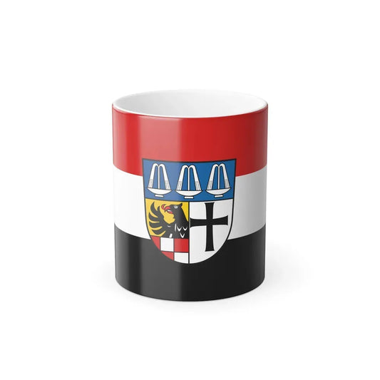 Flag of Bad Kissingen Germany - Color Changing Coffee Mug 11oz - Go Mug Yourself