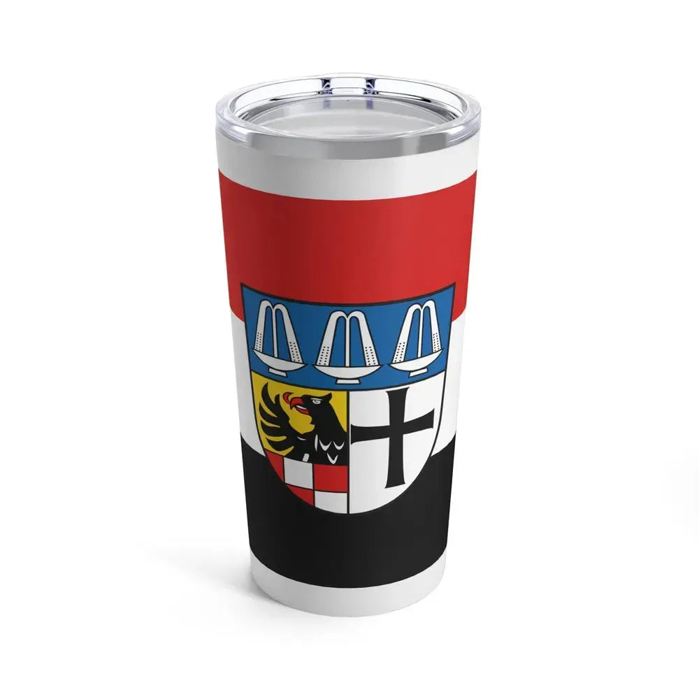Flag of Bad Kissingen Germany - Tumbler 20oz 20oz - Go Mug Yourself