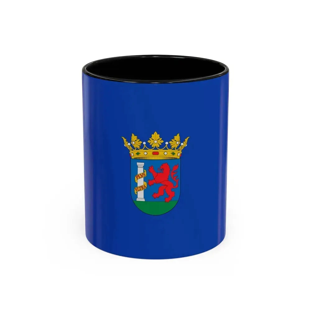 Flag of Badajoz Spain - Accent Coffee Mug 11oz Black - Go Mug Yourself