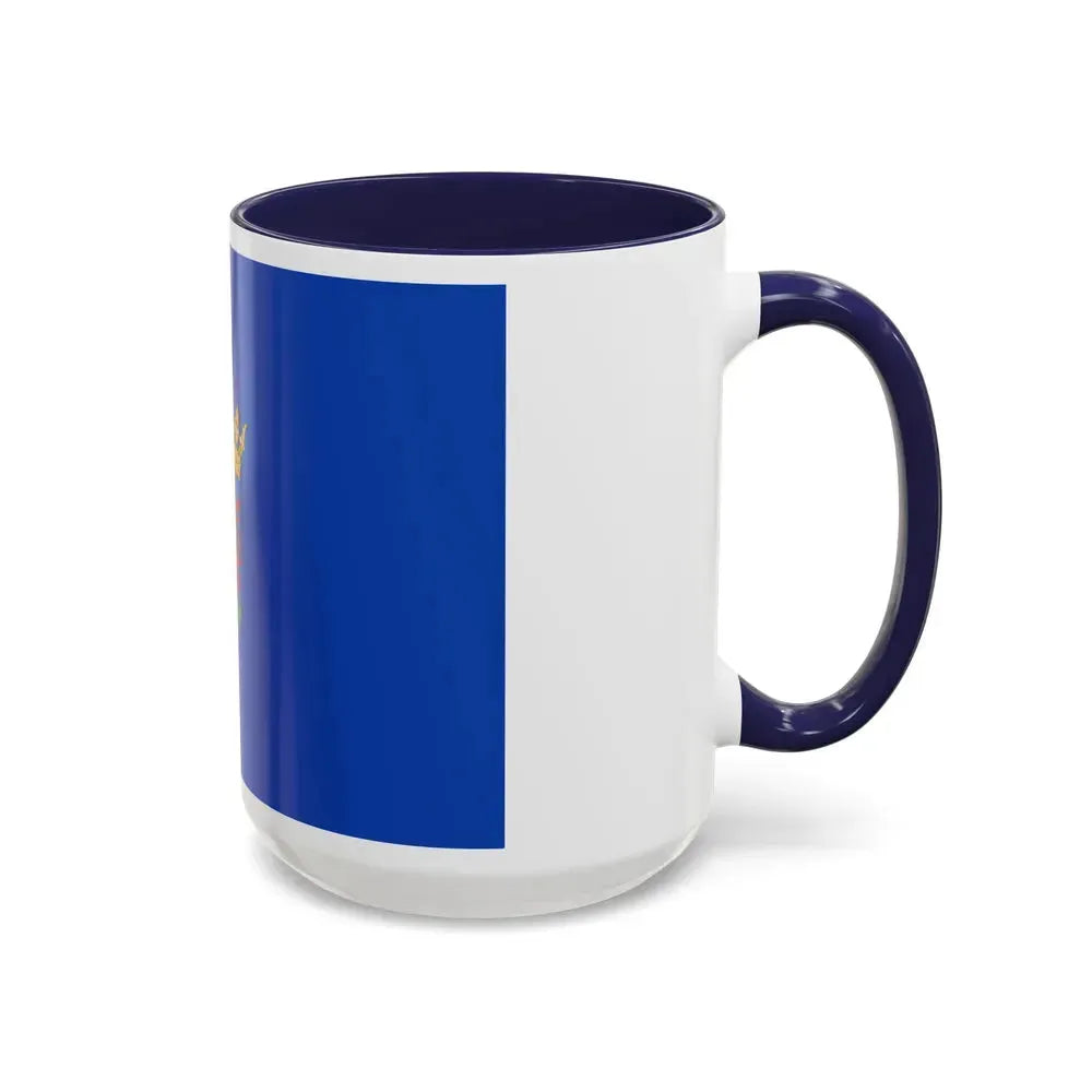 Flag of Badajoz Spain - Accent Coffee Mug - Go Mug Yourself