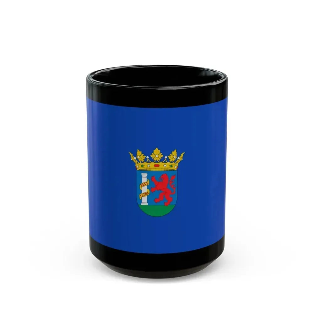 Flag of Badajoz Spain - Black Coffee Mug 15oz - Go Mug Yourself