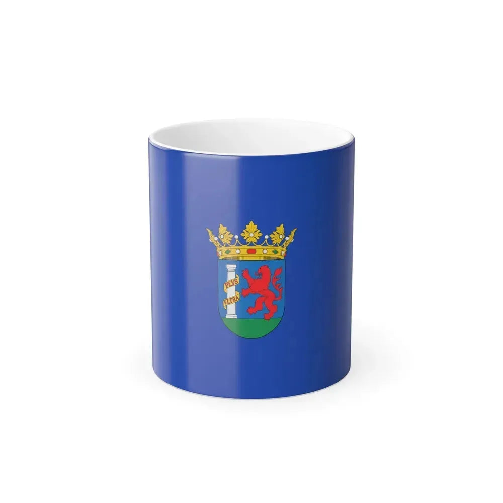 Flag of Badajoz Spain - Color Changing Coffee Mug 11oz - Go Mug Yourself