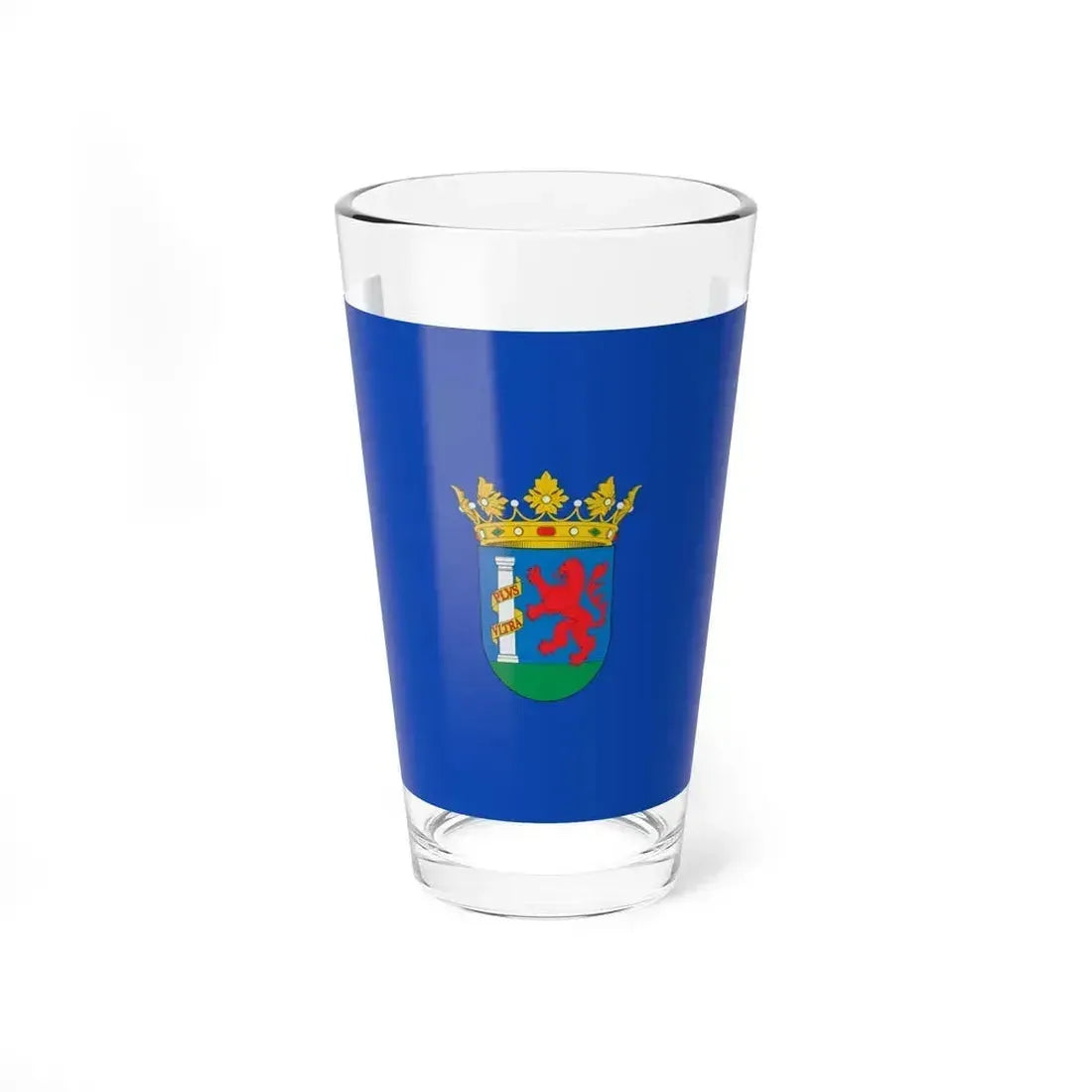 Flag of Badajoz Spain - Pint Glass 16oz 16oz - Go Mug Yourself