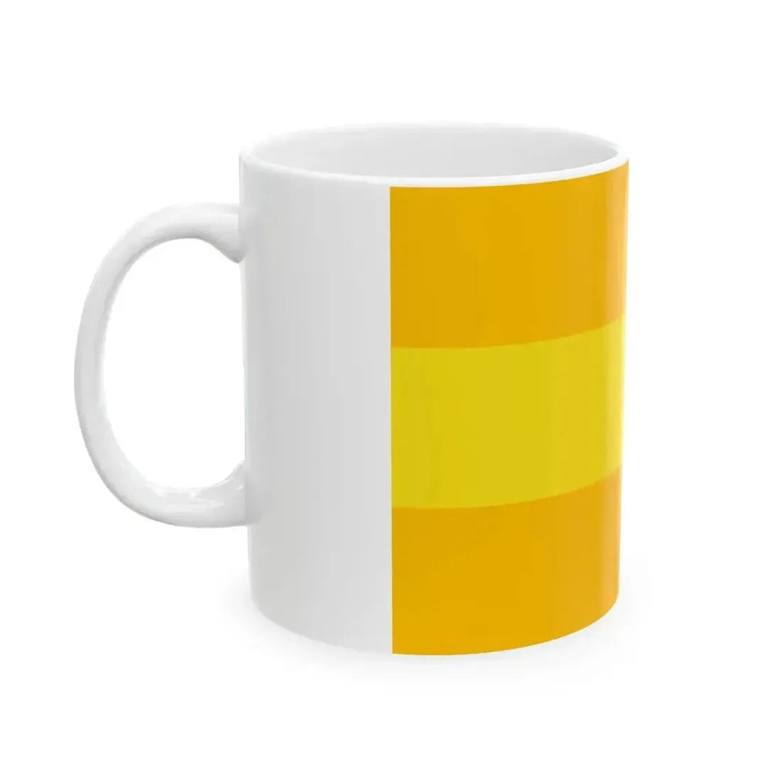 Flag of Baden 1848 (Germany) White Coffee Mug - Go Mug Yourself