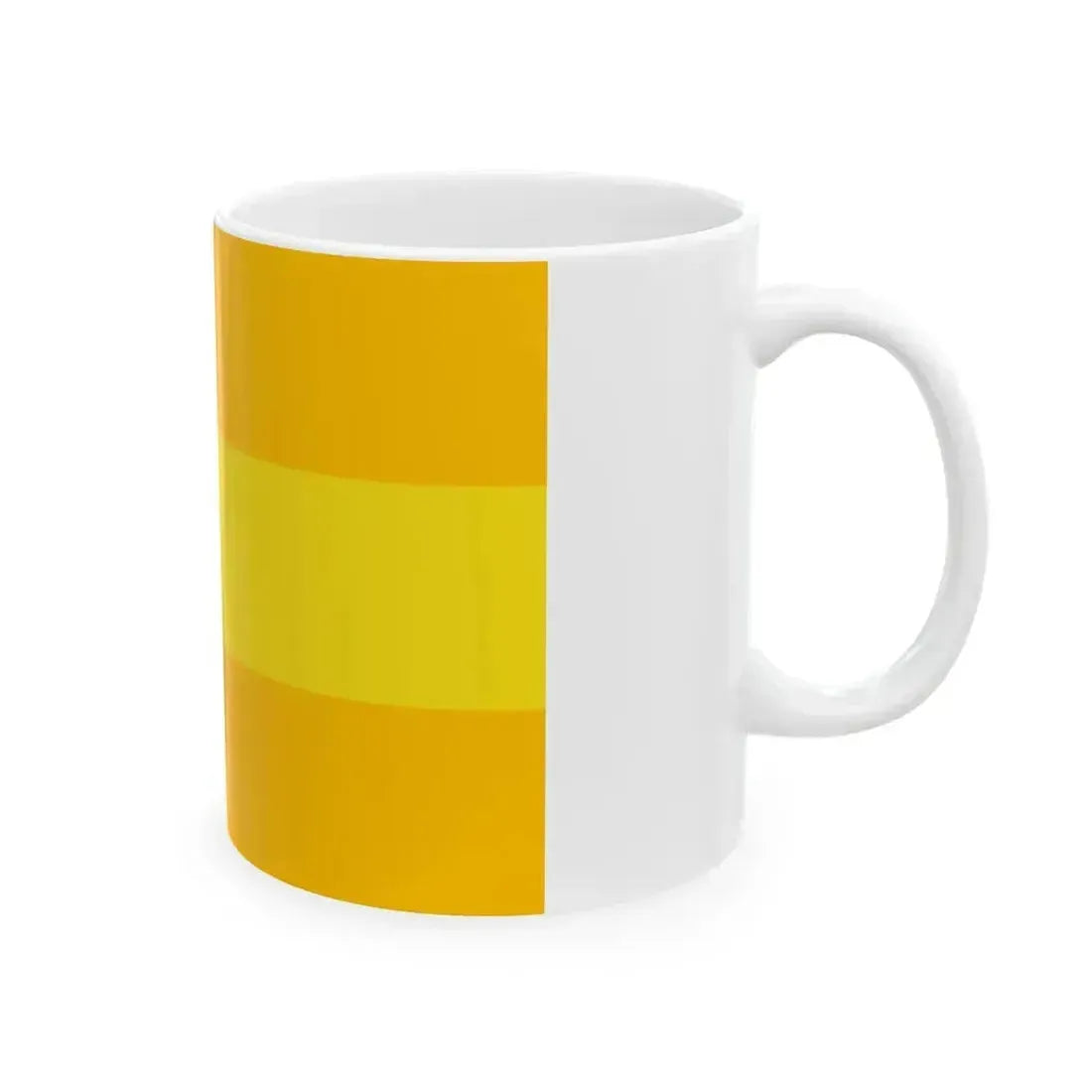 Flag of Baden 1848 (Germany) White Coffee Mug - Go Mug Yourself