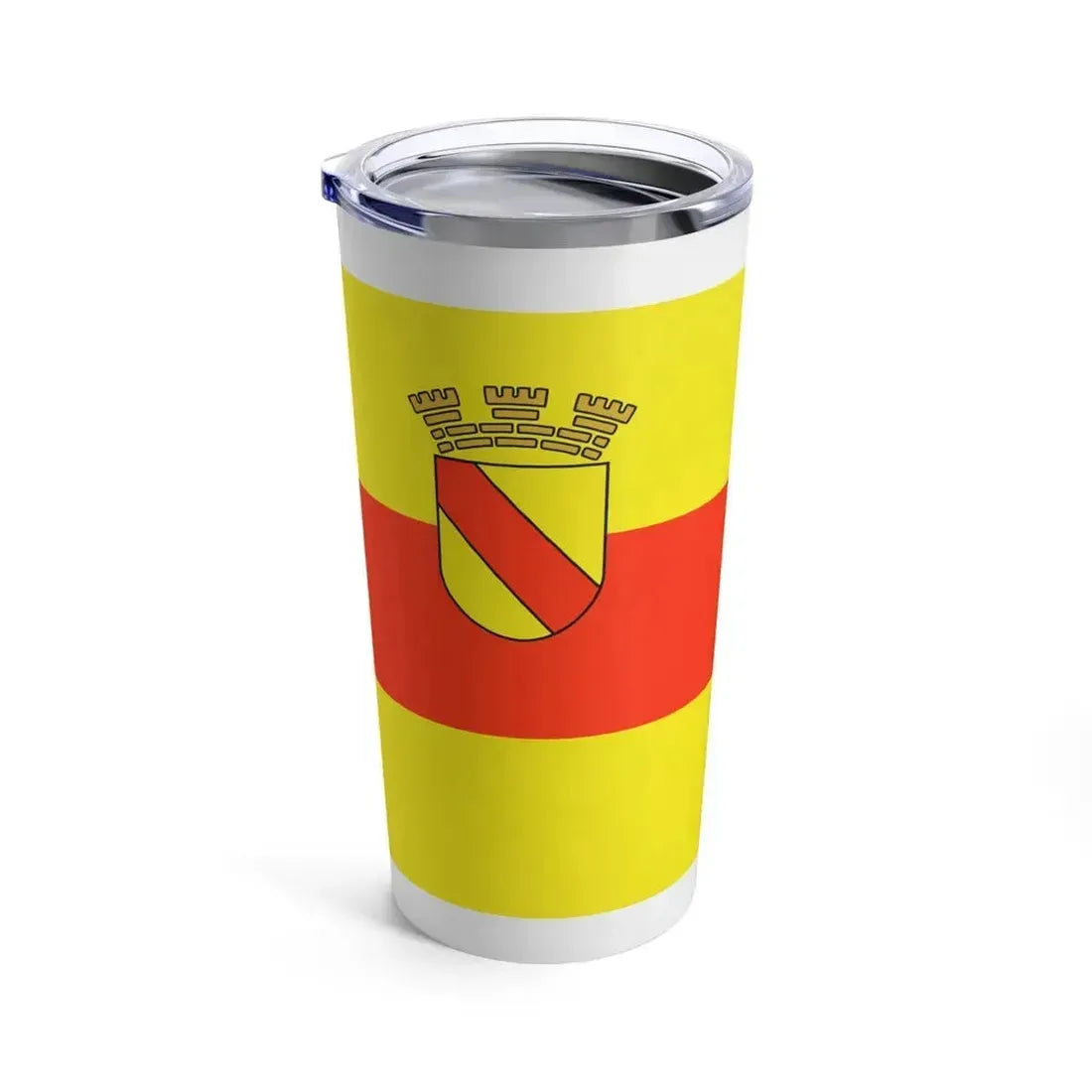 Flag of Baden Baden Germany - Tumbler 20oz - Go Mug Yourself