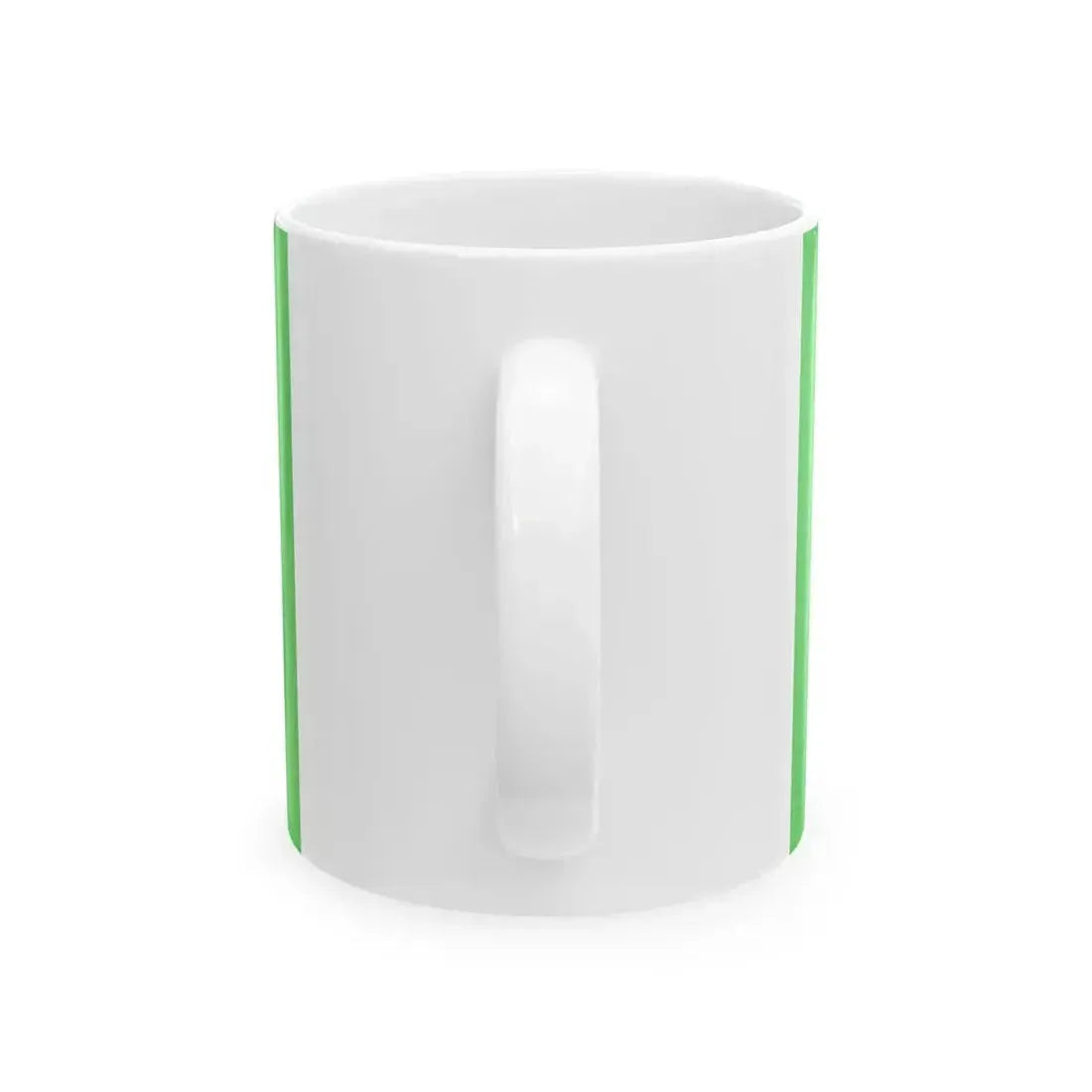 Flag of Bagakhangai district Ulaanbaatar (Mongolia) White Coffee Mug - Go Mug Yourself
