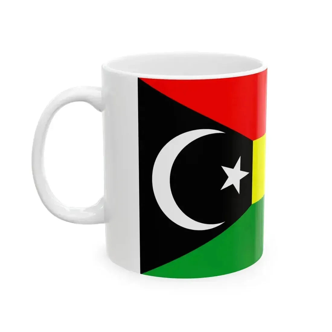 Flag of Bahawalpur (Pakistan) White Coffee Mug - Go Mug Yourself