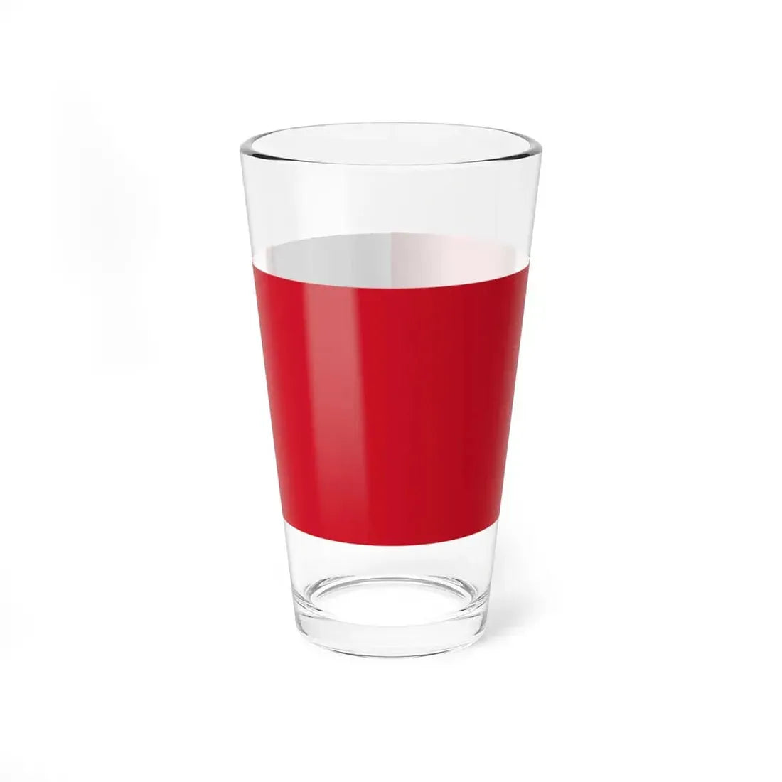 Flag of Bahrain 1820-1932 (Bahrain) Pint Glass 16oz 16oz - Go Mug Yourself