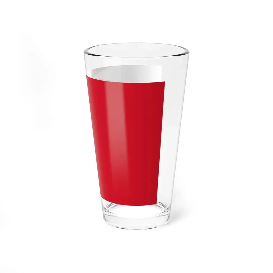 Flag of Bahrain 1972-2002 3-2 (Bahrain) Pint Glass 16oz - Go Mug Yourself