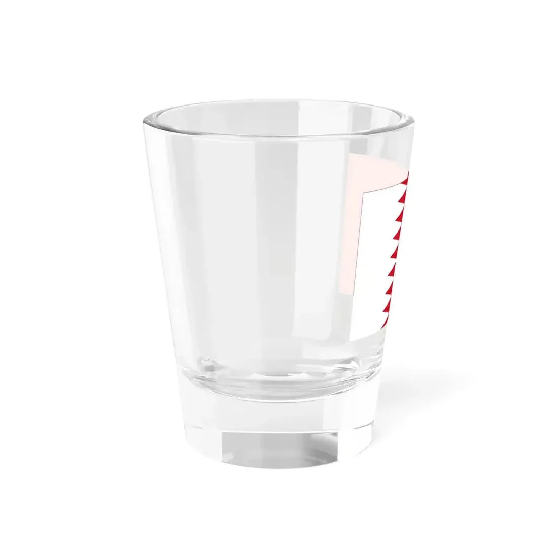 Flag of Bahrain 1972-2002 3-2 (Bahrain) Shot Glass 1.5oz - Go Mug Yourself