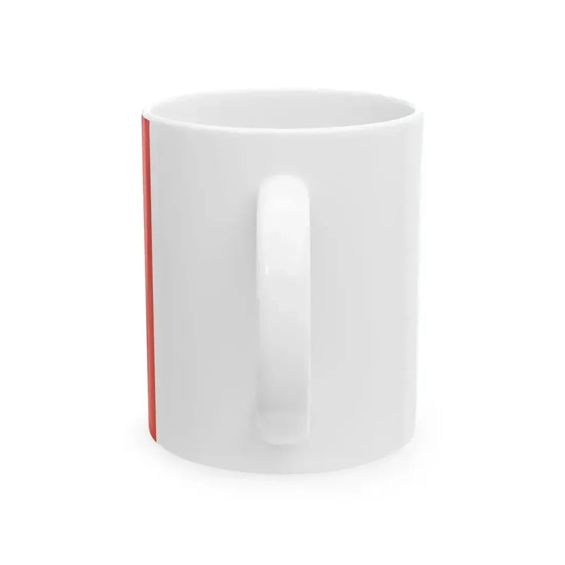 Flag of Bahrain (Bahrain) White Coffee Mug - Go Mug Yourself