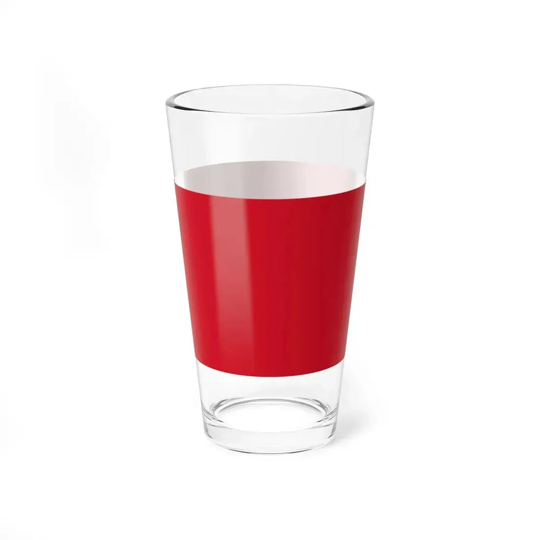 Flag of Bahrain before 1820 (Bahrain) Pint Glass 16oz 16oz - Go Mug Yourself