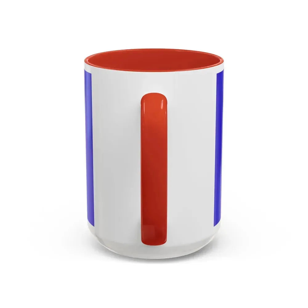 Flag of Baikonur Kazakhstan - Accent Coffee Mug - Go Mug Yourself