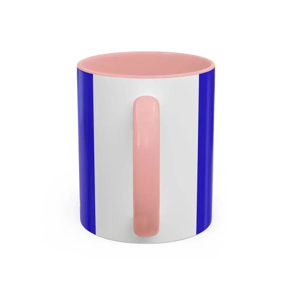 Flag of Baikonur Kazakhstan - Accent Coffee Mug - Go Mug Yourself