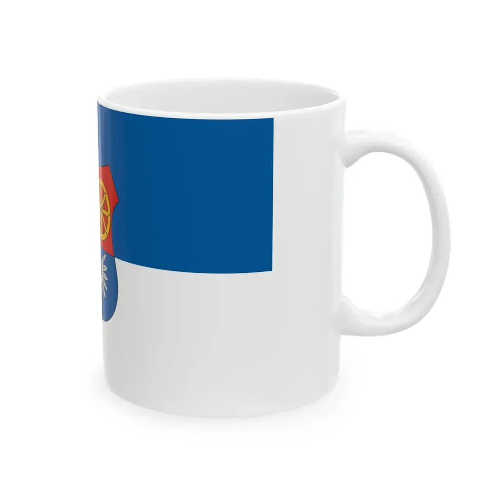 Flag of Bakonytamasi (Hungary) White Coffee Mug - Go Mug Yourself