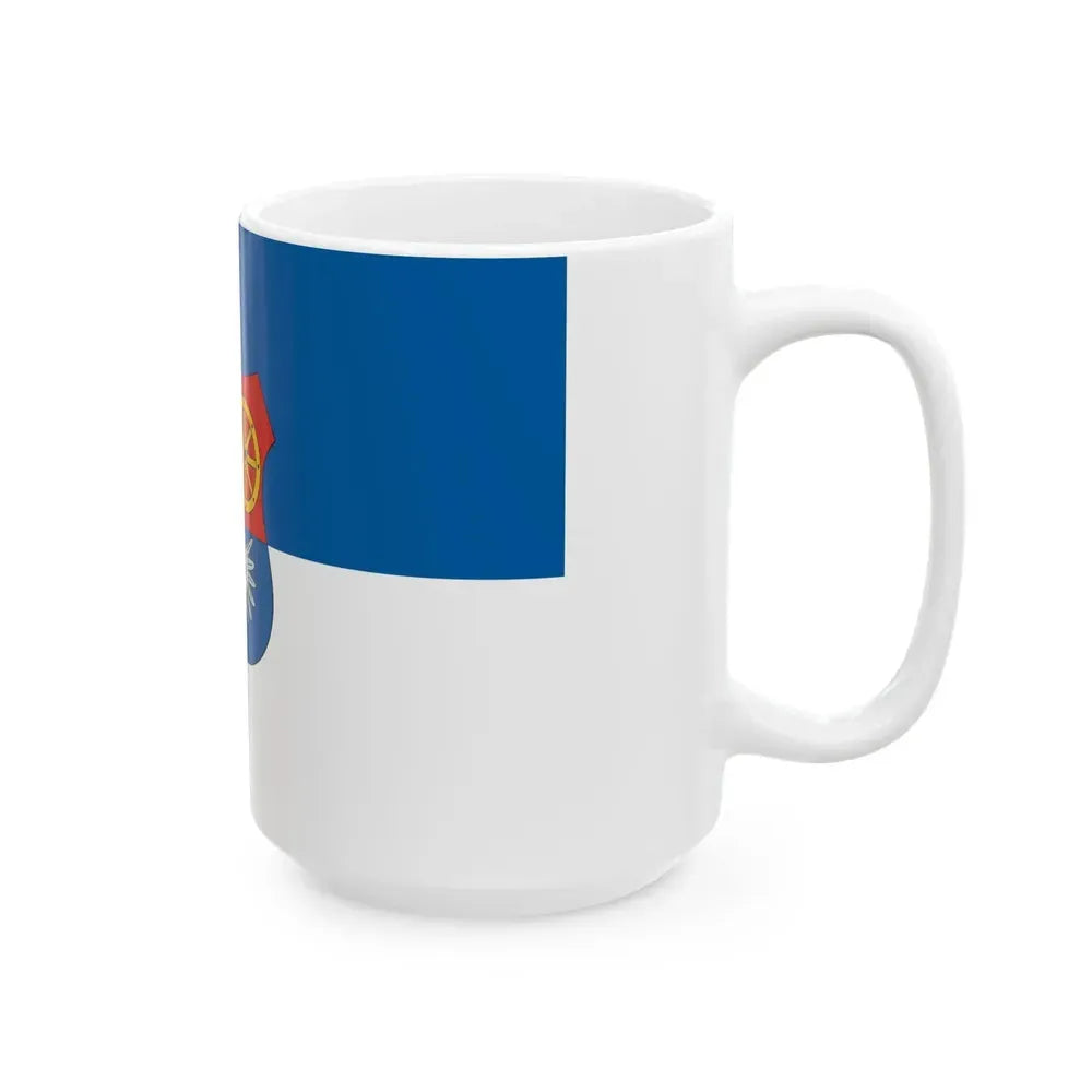 Flag of Bakonytamasi (Hungary) White Coffee Mug - Go Mug Yourself