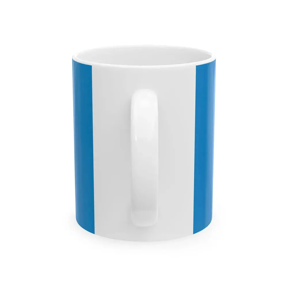 Flag of Baku Azerbaijan (Azerbaijan) White Coffee Mug - Go Mug Yourself
