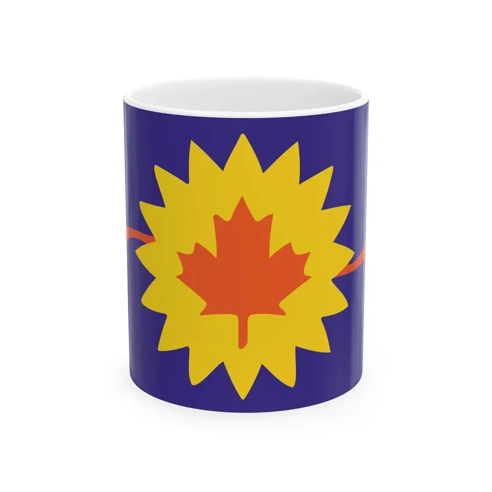 Flag of Baldwin City Kansas (United States) White Coffee Mug 11oz - Go Mug Yourself