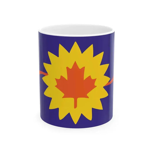 Flag of Baldwin City Kansas (United States) White Coffee Mug 11oz - Go Mug Yourself