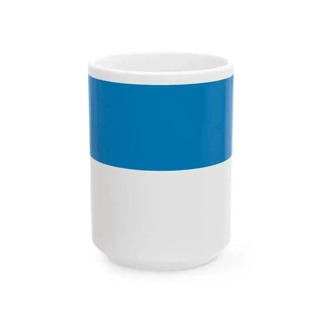 Flag of Baltic Germans (Latvia) White Coffee Mug 15oz - Go Mug Yourself