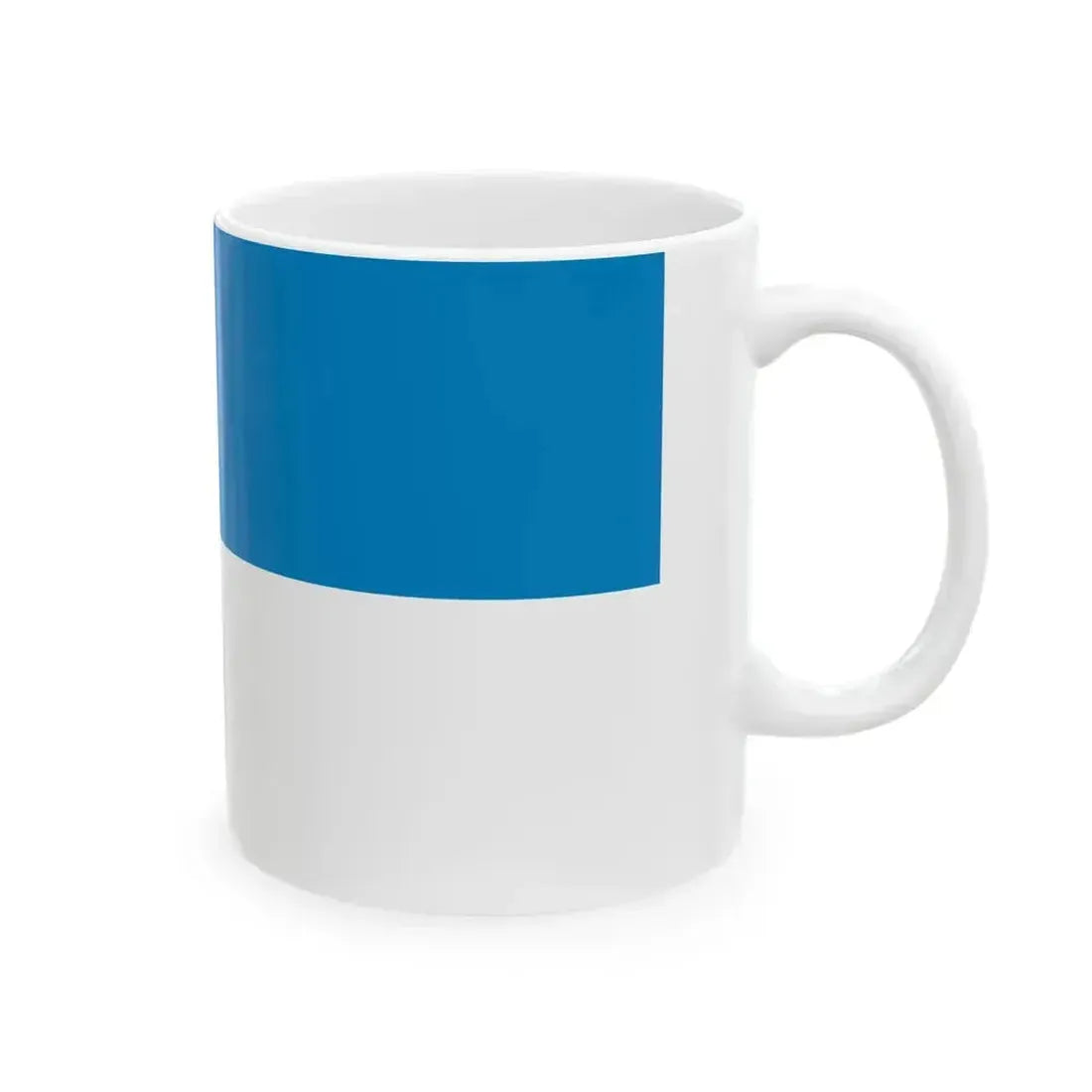 Flag of Baltic Germans (Latvia) White Coffee Mug - Go Mug Yourself