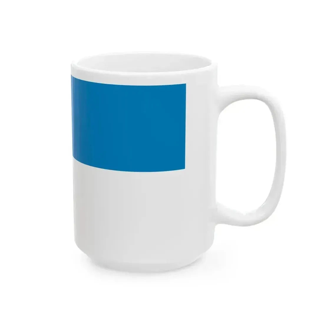 Flag of Baltic Germans (Latvia) White Coffee Mug - Go Mug Yourself